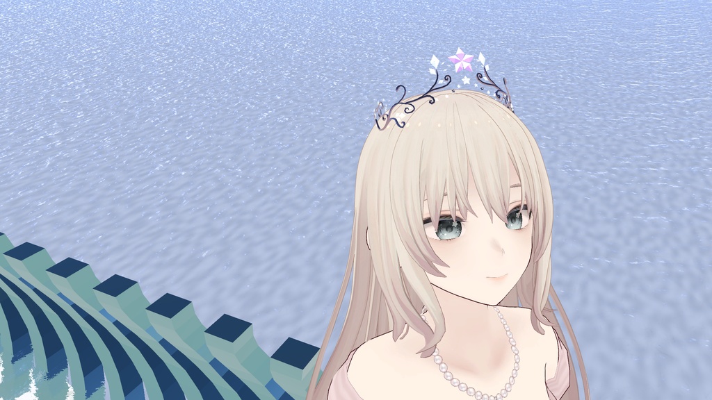 【3Dモデル】ティアラ2種類(MA設定済)