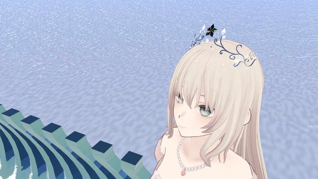 【3Dモデル】ティアラ2種類(MA設定済)