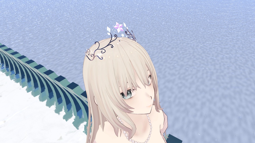 【3Dモデル】ティアラ2種類(MA設定済)