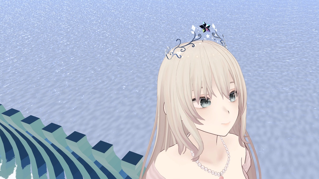 【3Dモデル】ティアラ2種類(MA設定済)