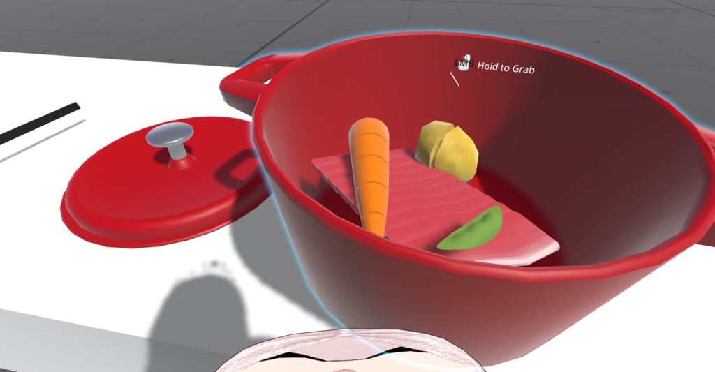 【3Dモデル】作って食べよう!肉じゃがおままごとセット