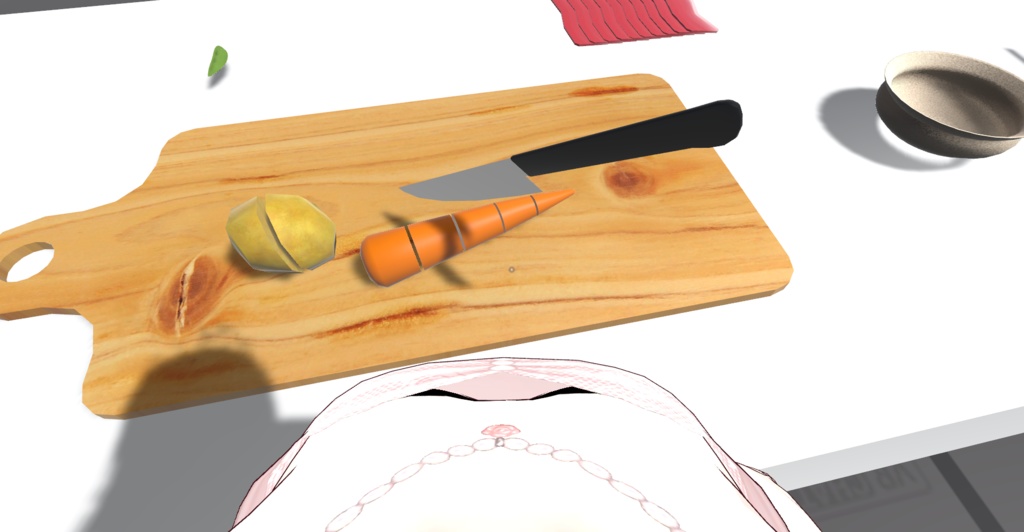 【3Dモデル】作って食べよう!肉じゃがおままごとセット