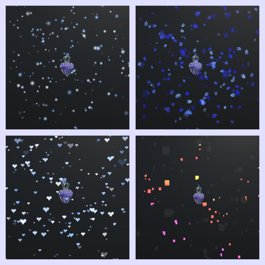 【3Dモデル】身にまとえる!香水~全12種~(MA設定済)