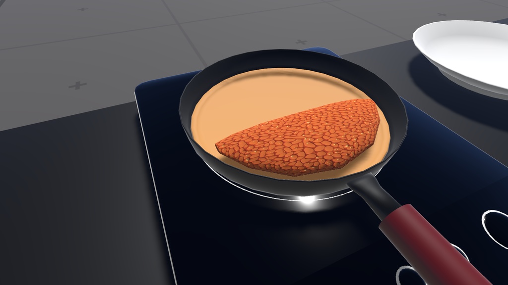 【3Dモデル】作って遊ぼう!オムライスギミック