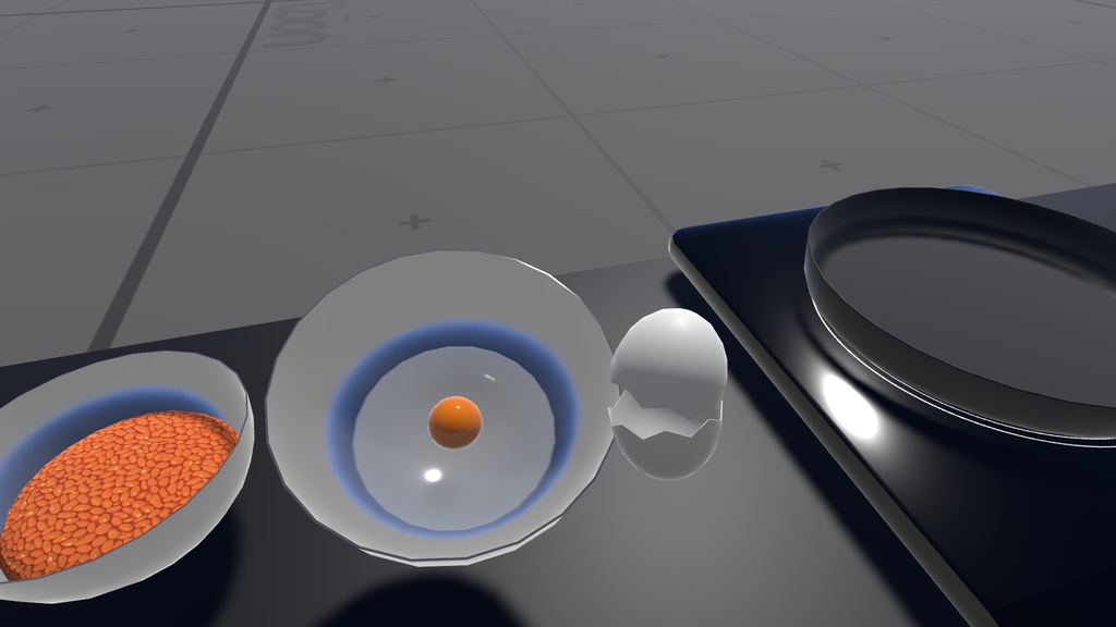 【3Dモデル】作って遊ぼう!オムライスギミック