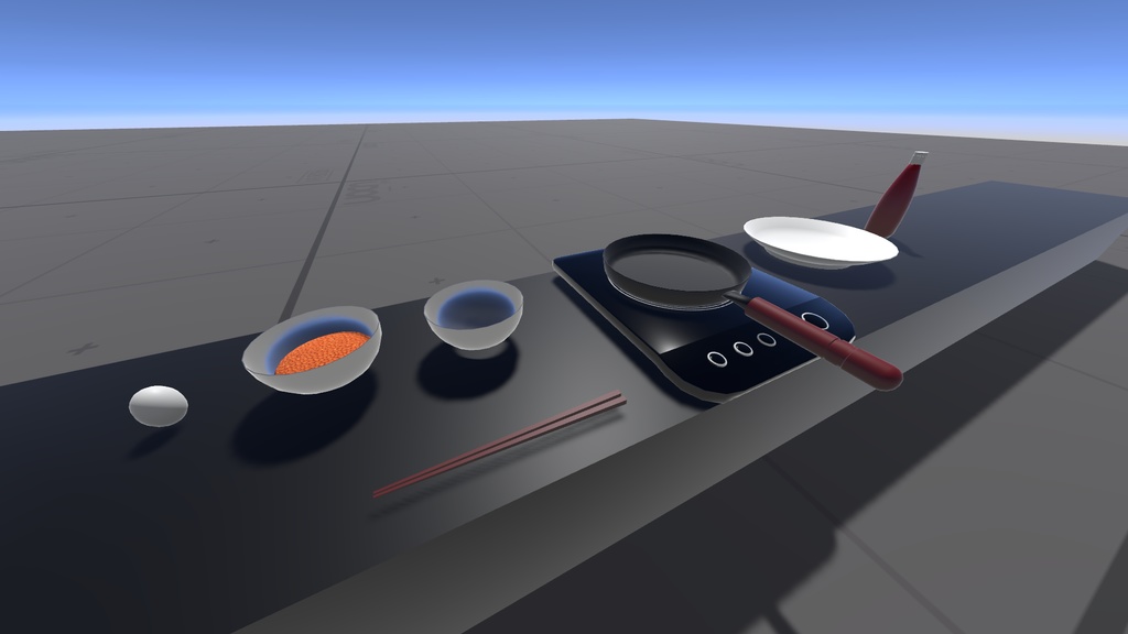 【3Dモデル】作って遊ぼう!オムライスギミック