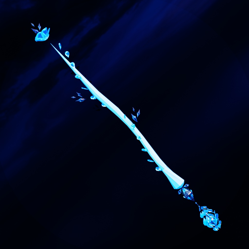 【3Dモデル】ネモフィラの杖