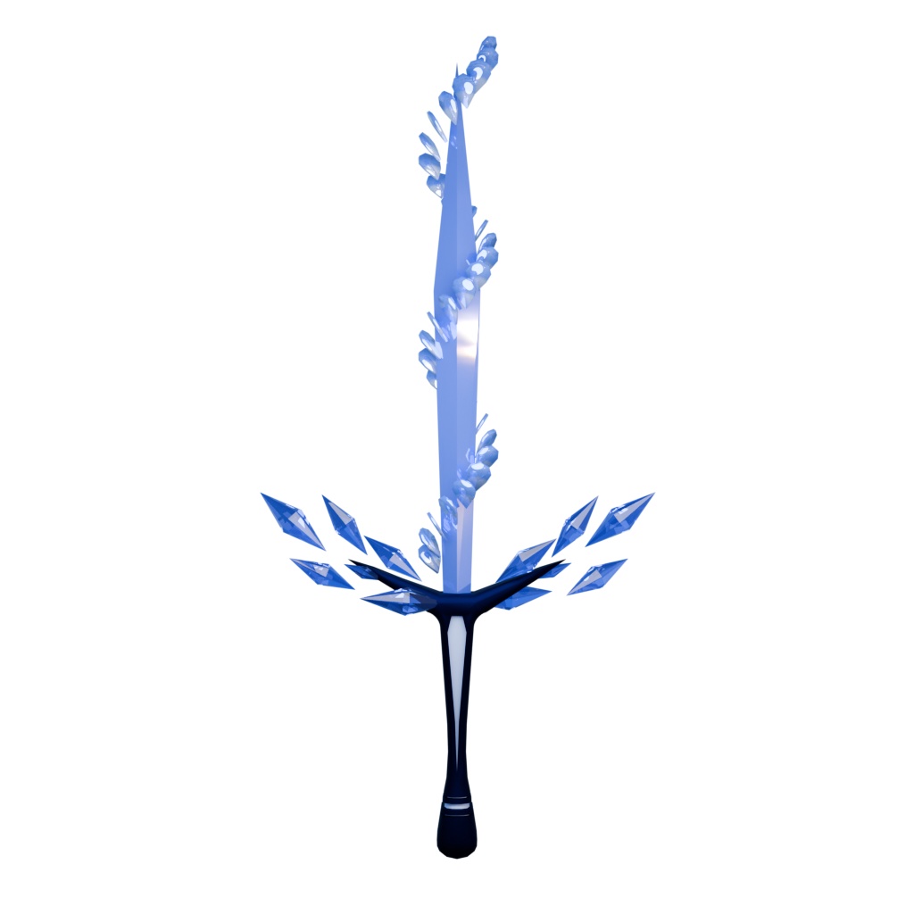 【3Dモデル】ネモフィラの剣