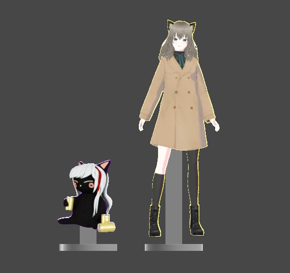 【3Dモデル】好きな絵柄でつくれるアクリルスタンド