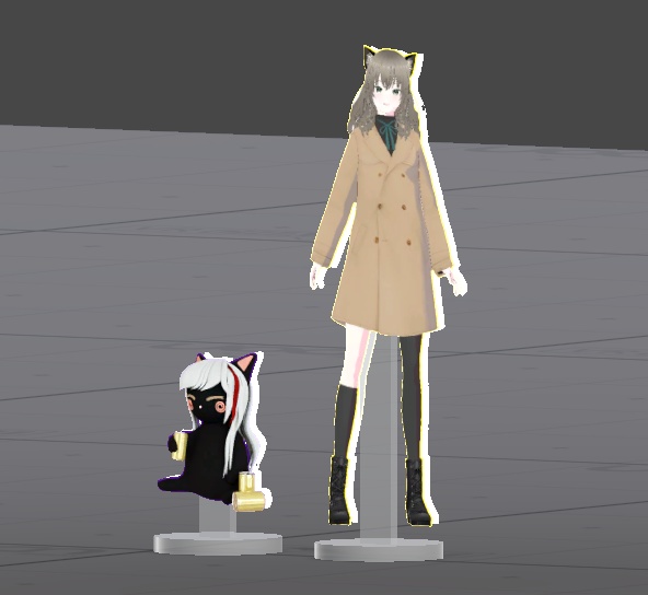 【3Dモデル】好きな絵柄でつくれるアクリルスタンド