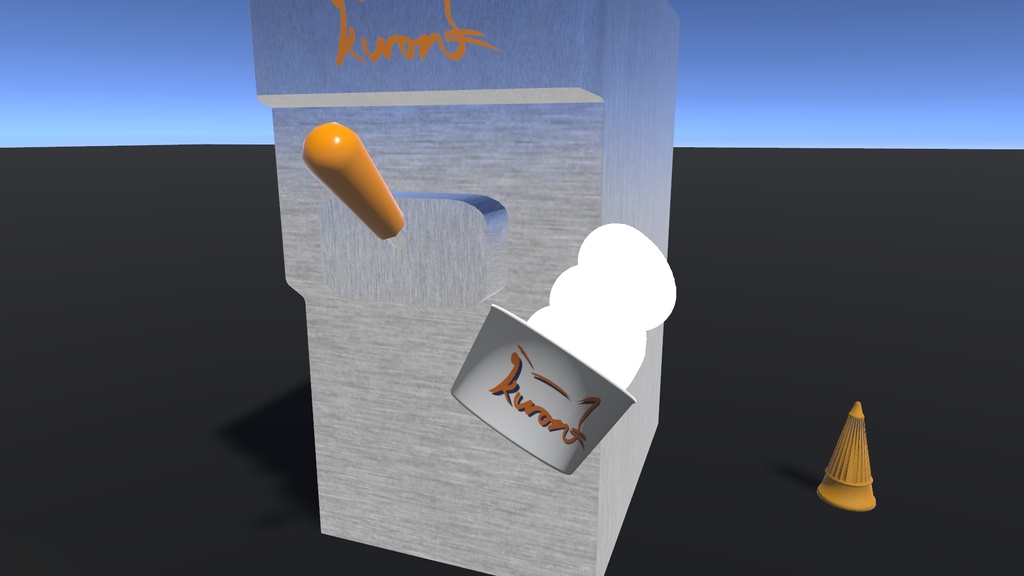 【3Dモデル】作って遊ぼう!ソフトクリームキット