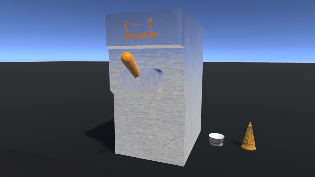 【3Dモデル】作って遊ぼう!ソフトクリームキット