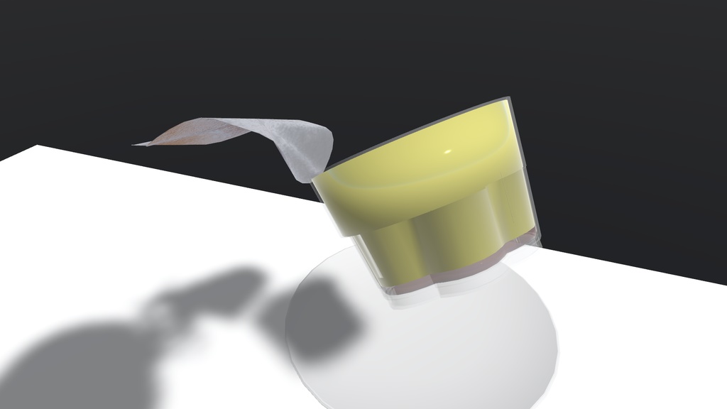 【3Dモデル】君はきれいにプッチンできるか!?プッチンプリンギミック