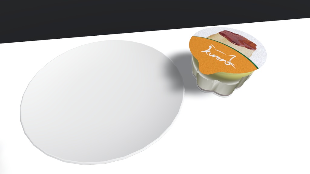 【3Dモデル】君はきれいにプッチンできるか!?プッチンプリンギミック