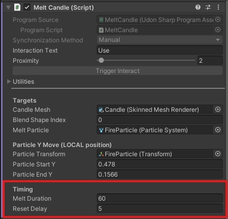【12/31までセール中!!3Dモデル】溶けるろうそく(キャンドル)