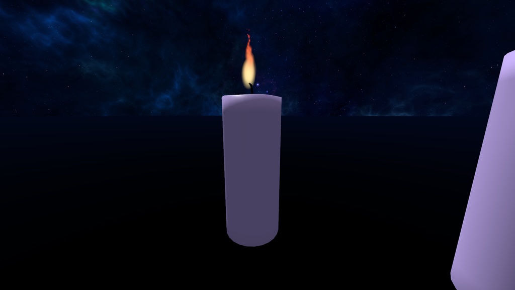 【12/31までセール中!!3Dモデル】溶けるろうそく(キャンドル)