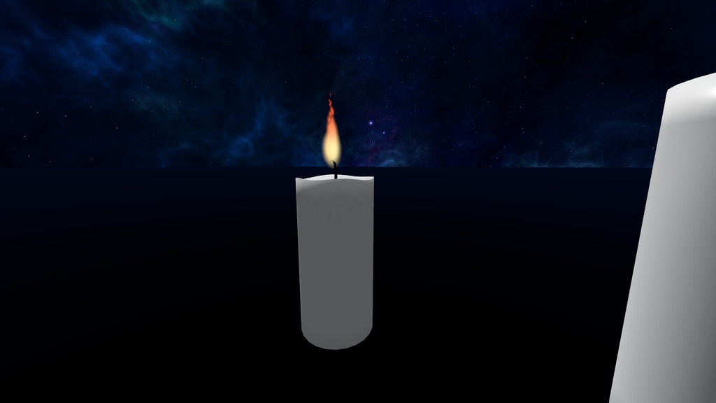 【12/31までセール中!!3Dモデル】溶けるろうそく(キャンドル)