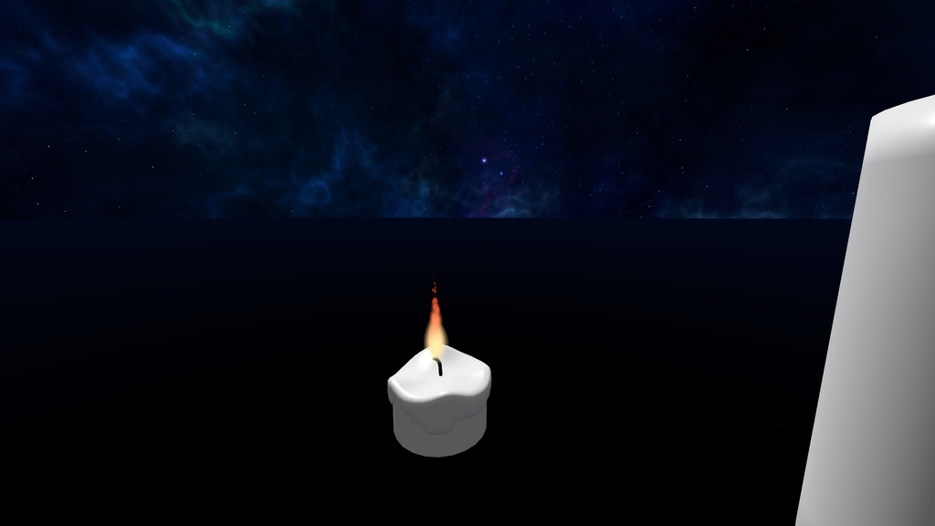 【12/31までセール中!!3Dモデル】溶けるろうそく(キャンドル)