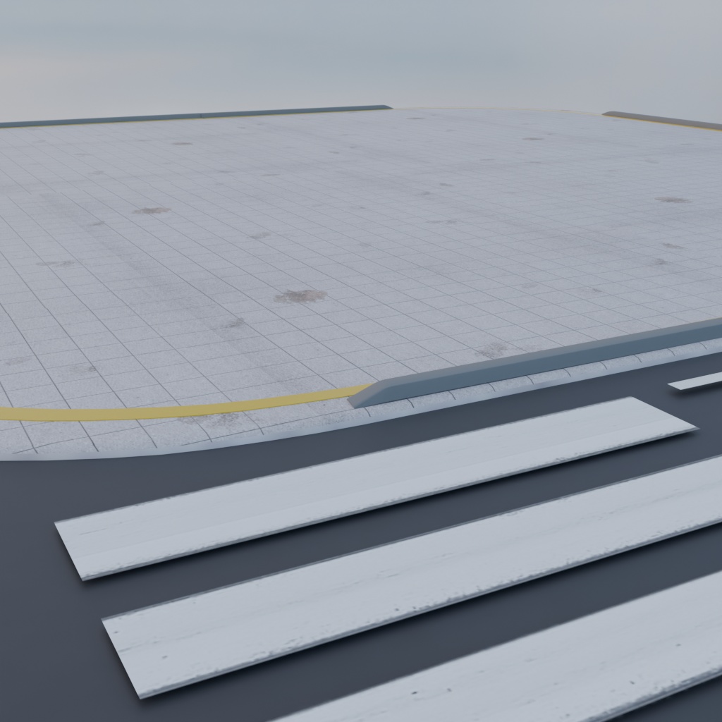 【3Dモデル】スクランブル交差点