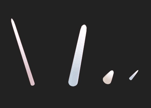 【VRChatアバター用小物】ユニコーンの角