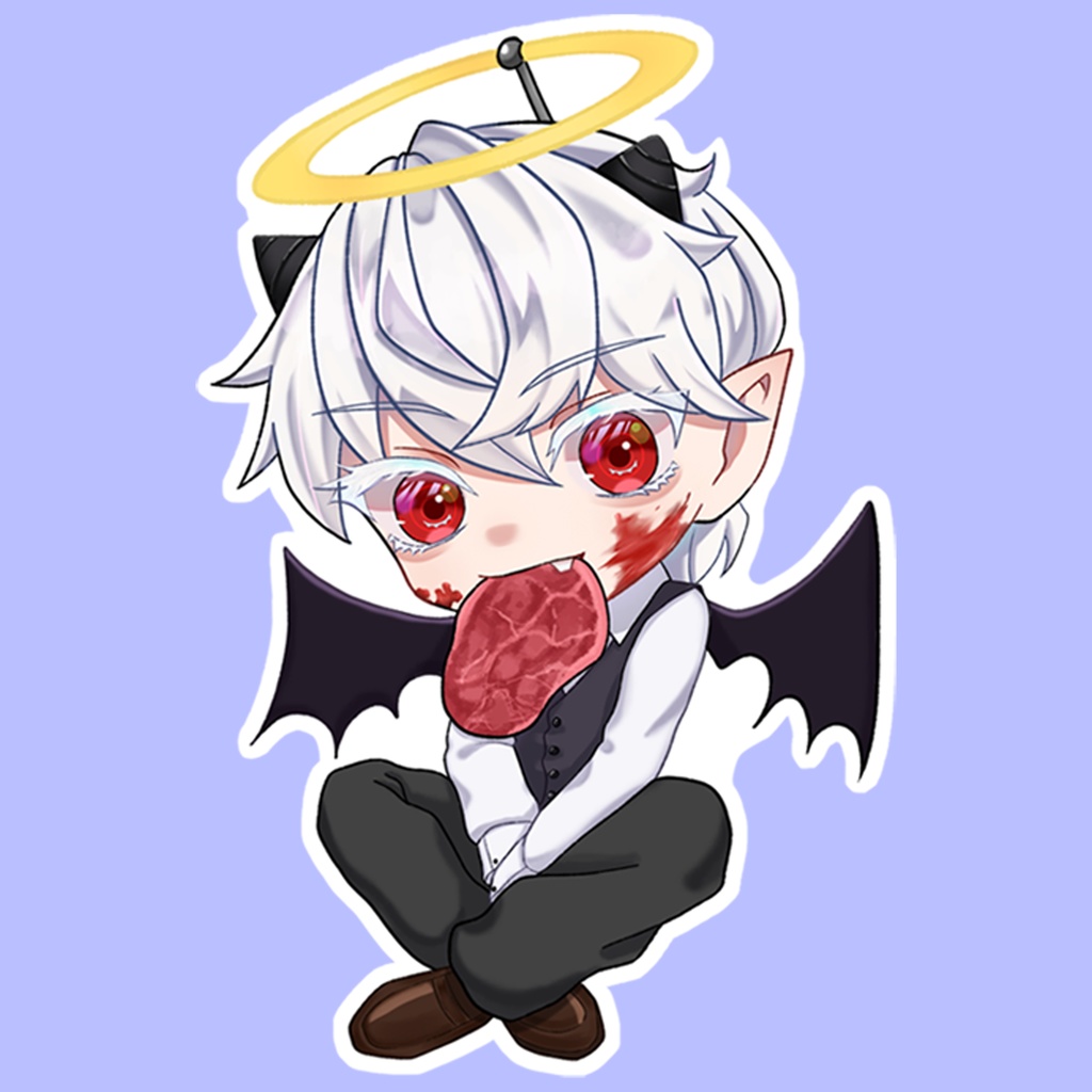 悪魔ステッカー