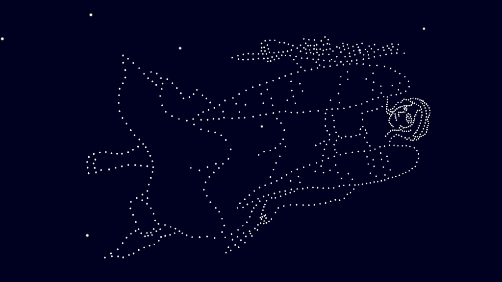 【VRChat想定】星座パーティクル(12星座)