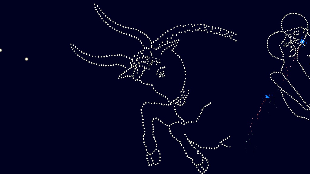 【VRChat想定】星座パーティクル(12星座)