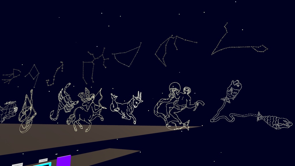 【VRChat想定】星座パーティクル(12星座)