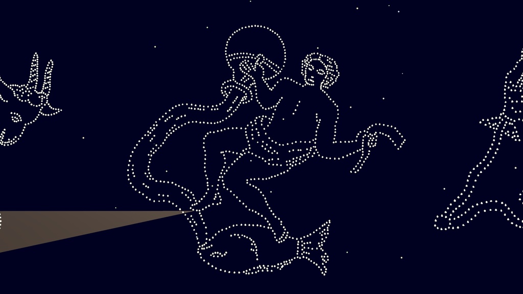 【VRChat想定】星座パーティクル(12星座)