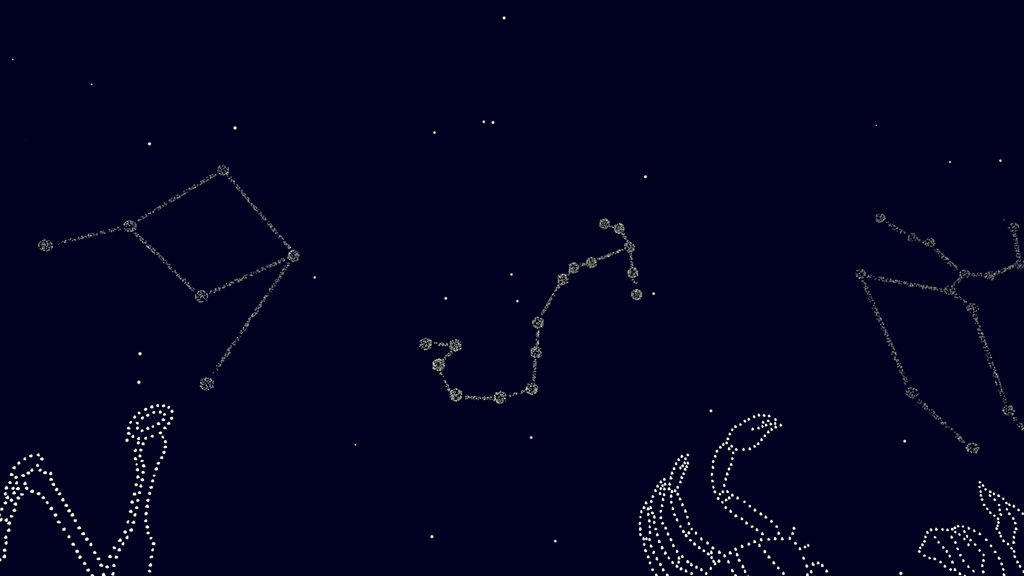 【VRChat想定】星座パーティクル(12星座)