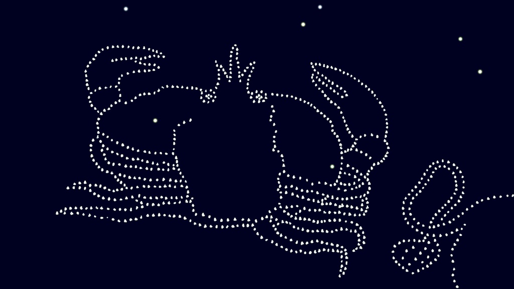 【VRChat想定】星座パーティクル(12星座)