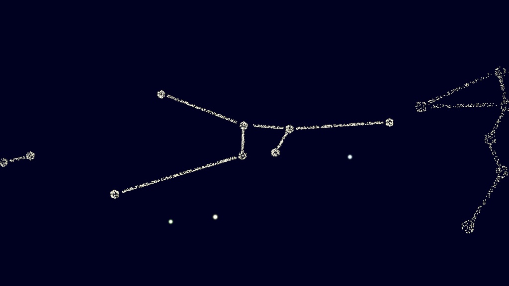 【VRChat想定】星座パーティクル(12星座)