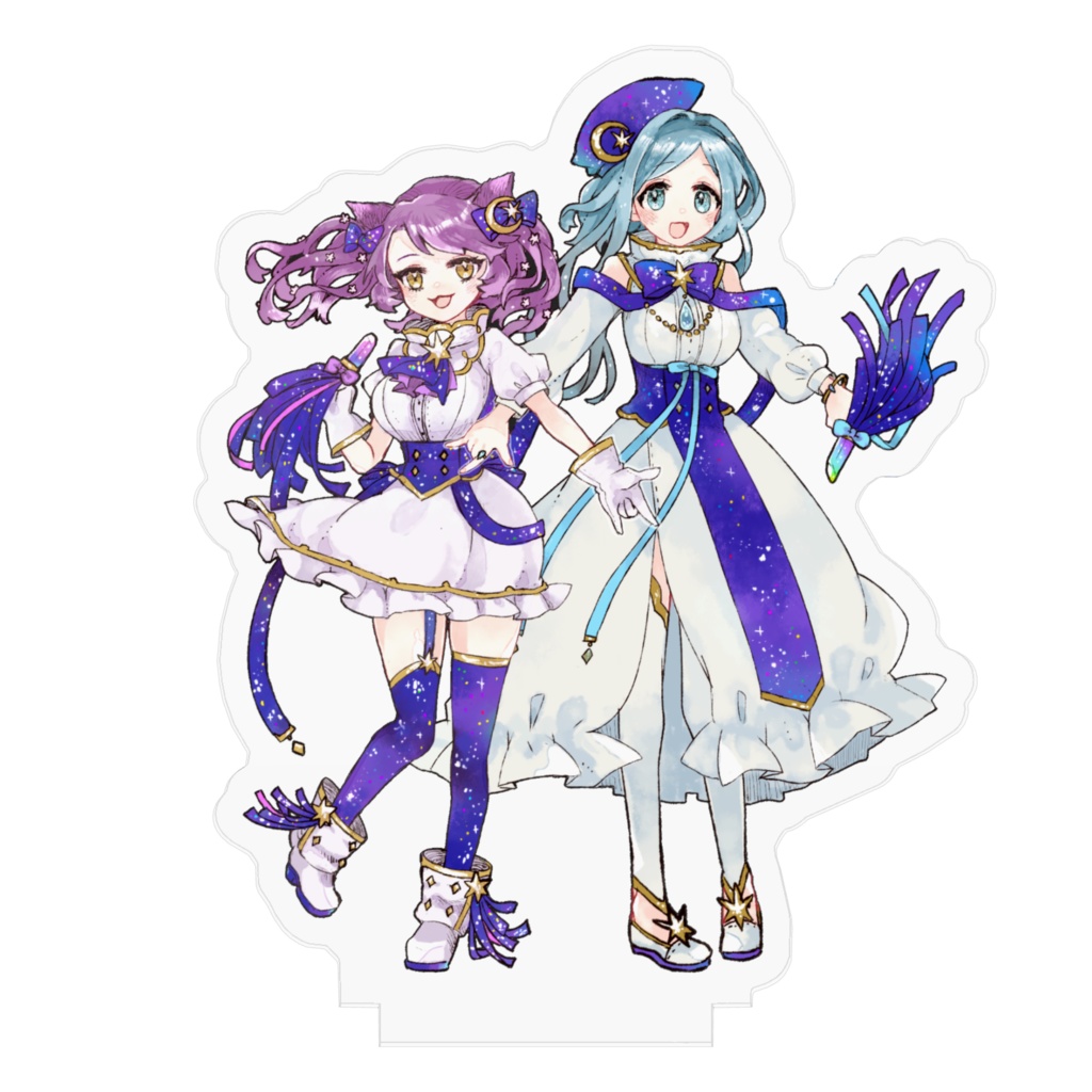 カトガリティンクルスターライブアクスタ ビオラ&アイナ