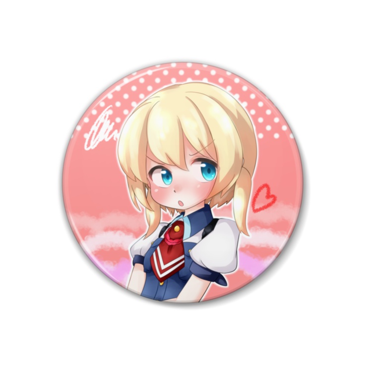 フレドリカ缶バッジ