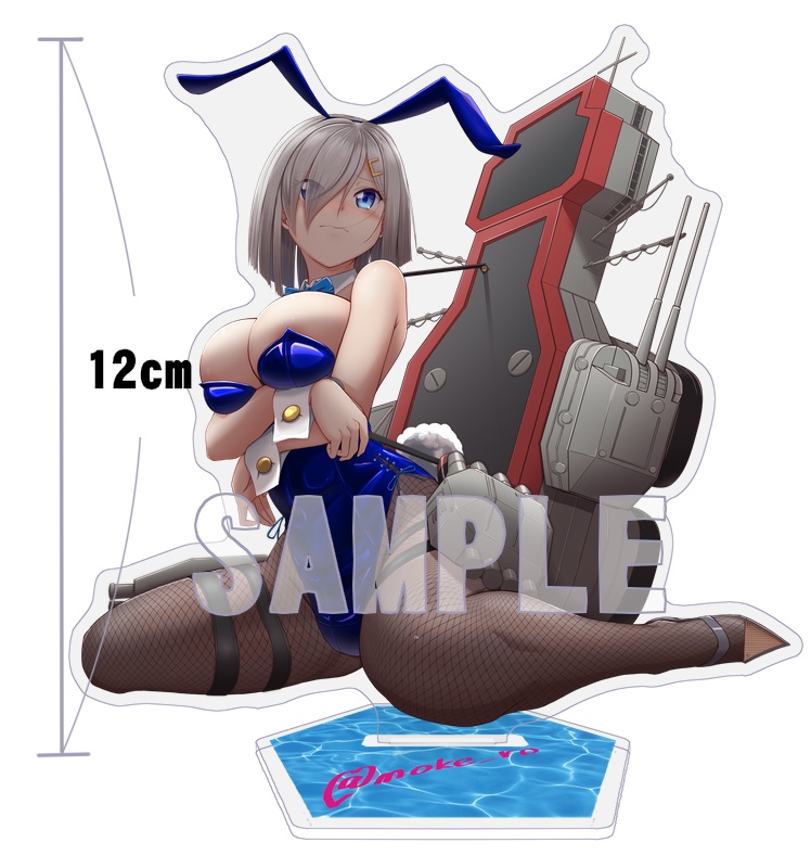 バニーガール浜風・アクリルフィギュア
