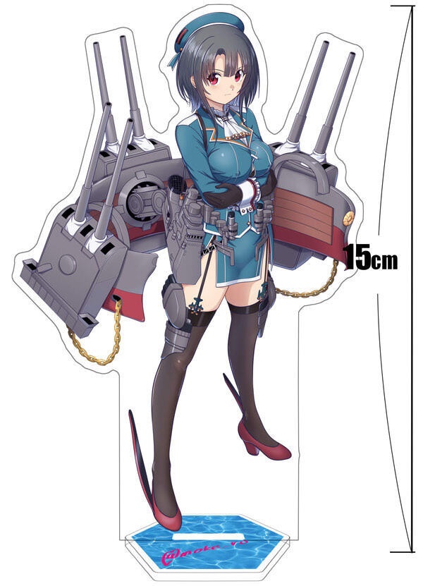 高雄型姉妹アクリルフィギュア・高雄
