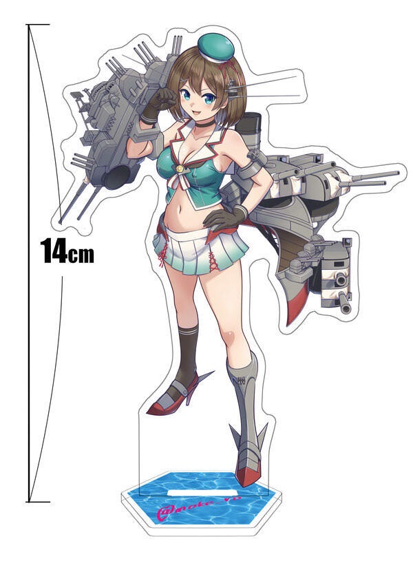 高雄型姉妹アクリルフィギュア・摩耶