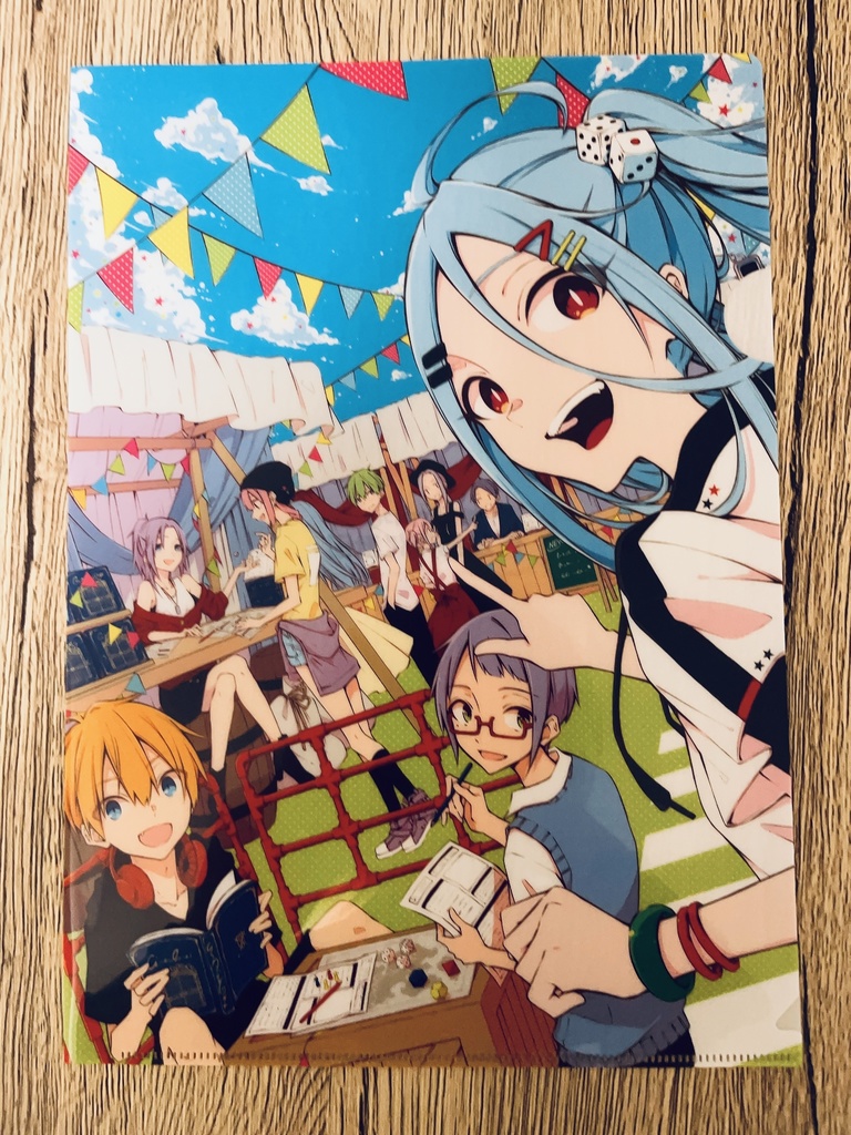 掛川シ場 キービジュアル A4クリアファイル