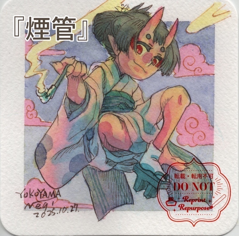 創作キャラクタードローイング(2025年10月)