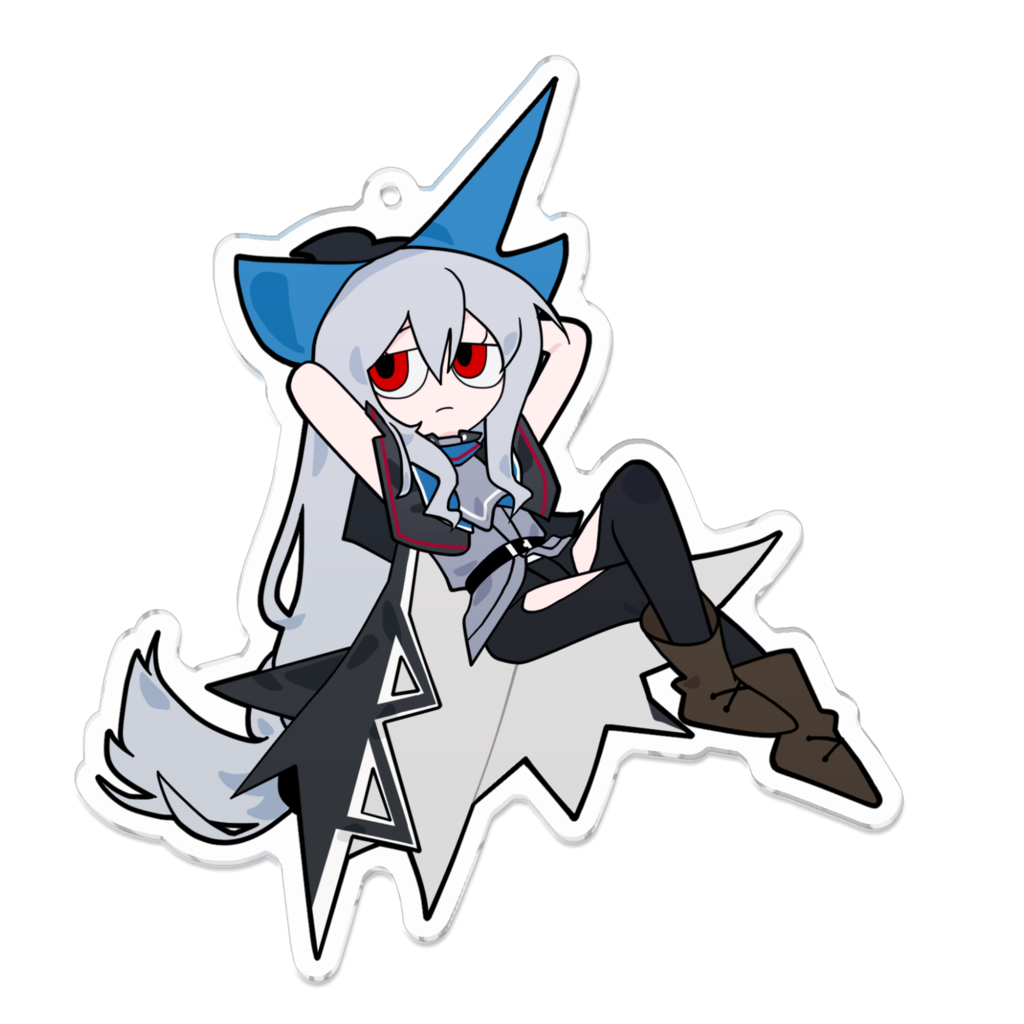 アクキースカジ / Skadi Keychain