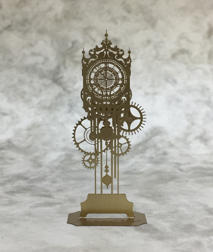 Mechanical Clock　メカニカルクロック　機械時計のオブジェ
