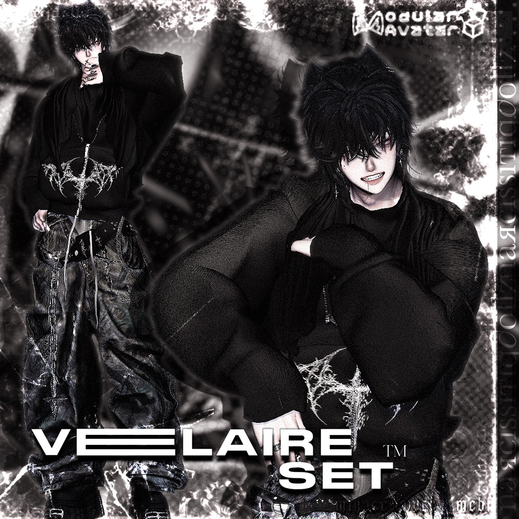 𝗩𝗘𝗟𝗔𝗜𝗥𝗘 SET™ 10アバター対応