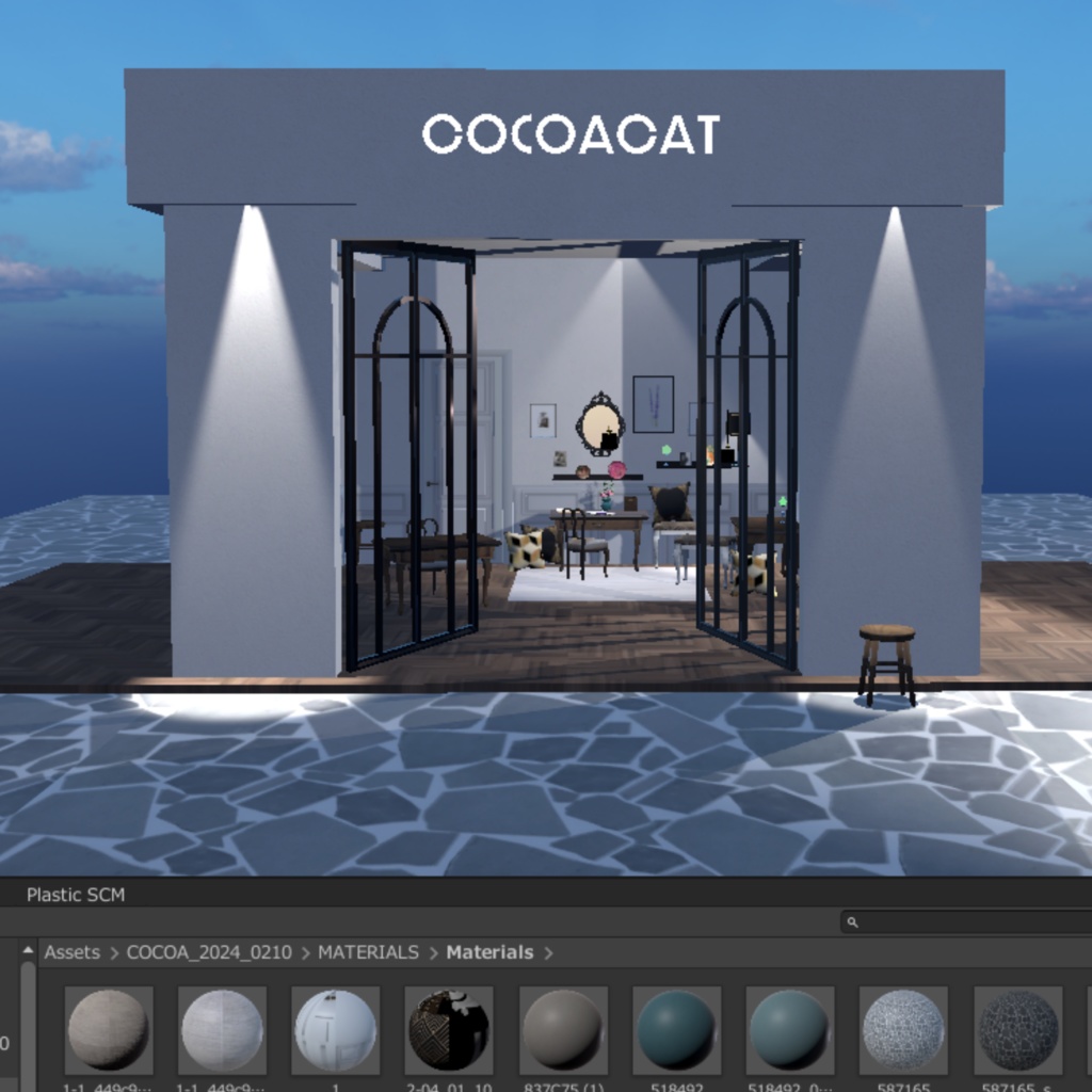 【VRC☆MetaQuest対応)】大人ガーリー(+アールデコ調)お部屋&雑貨 Rooms and Miscellaneous