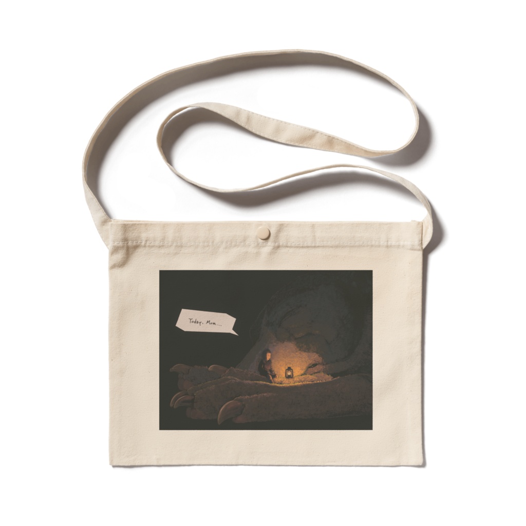 " きみのおしゃべりがこもりうた " サコッシュ