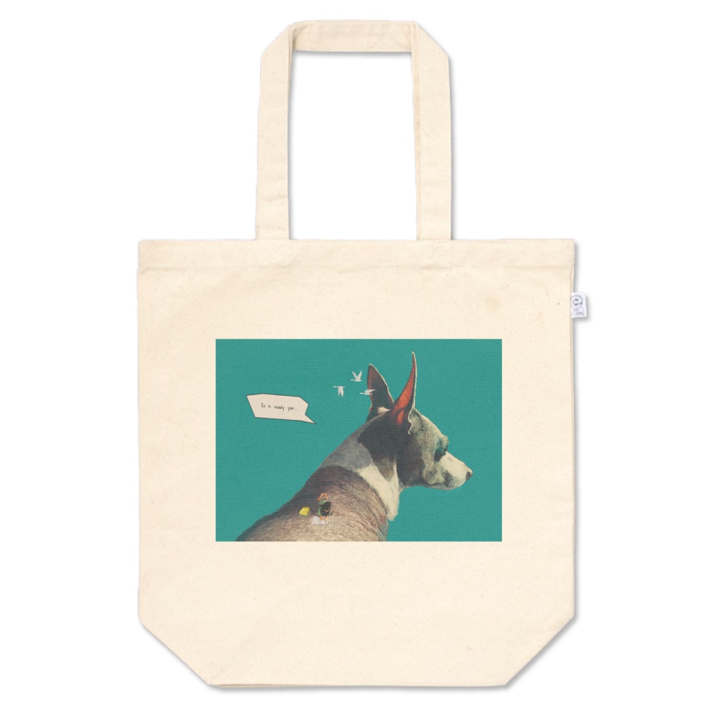 " あそびはしゅくだいのあとで "トートバッグM