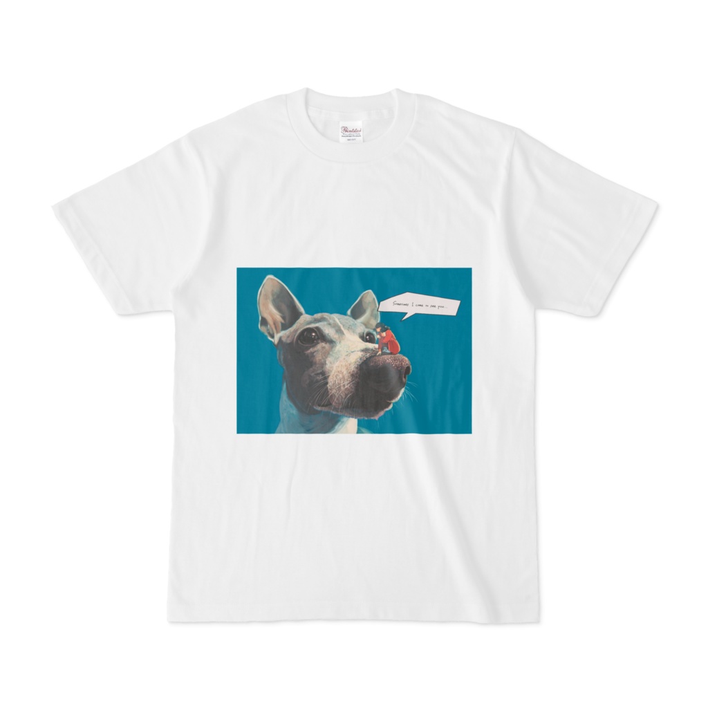 " 時々会いに来るからね " T