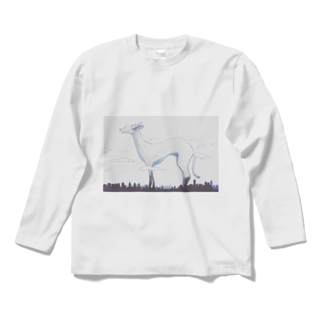 " まよいいぬ "ロングスリーブT