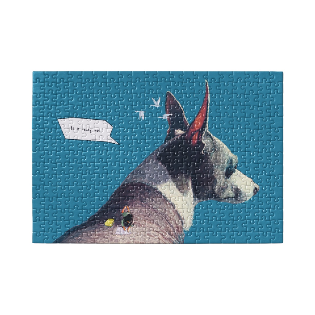 " あそびはしゅくだいのあとで " パズル