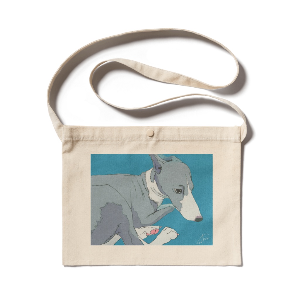 イタグレスケッチサコッシュ