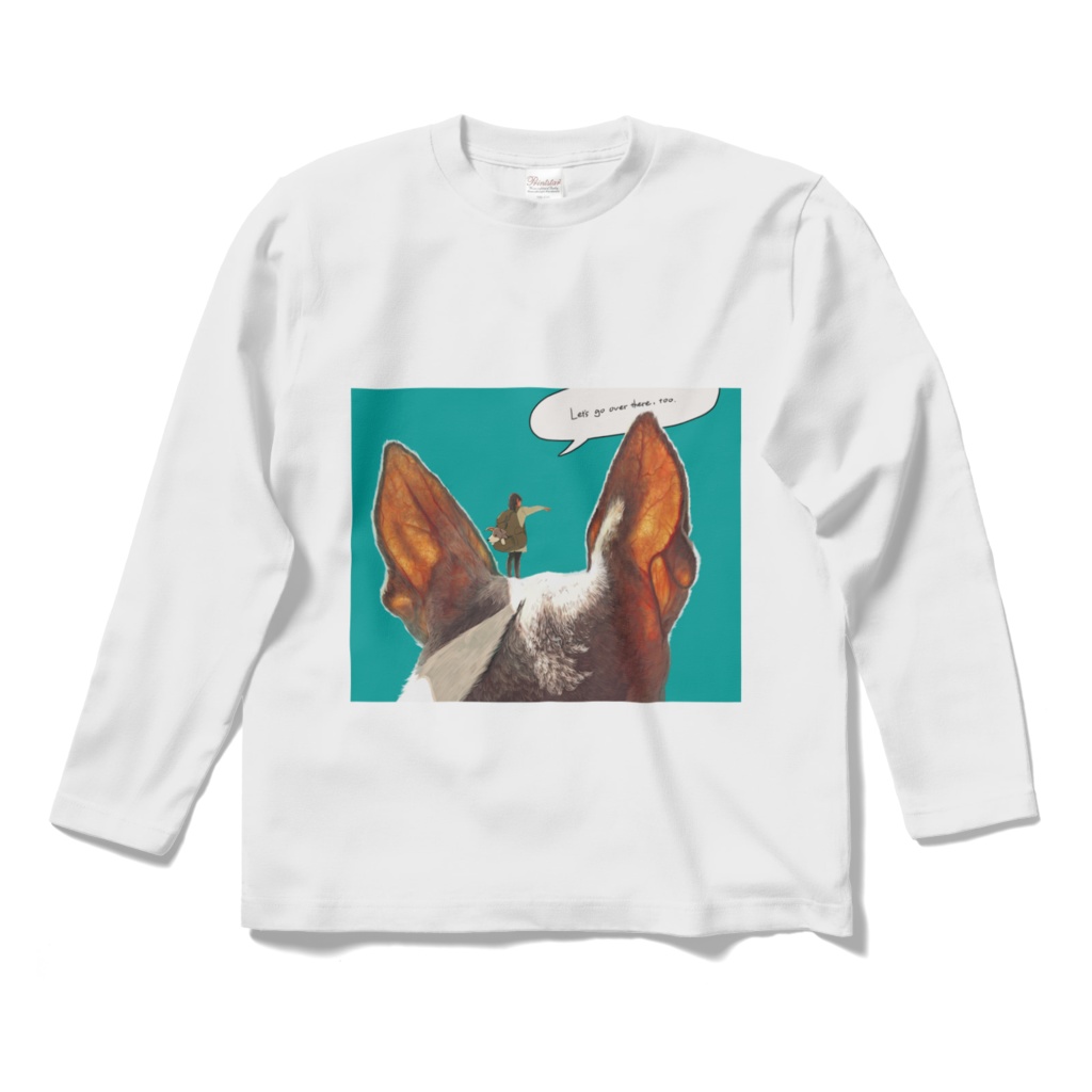 " Life is beautiful "ロングスリーブT